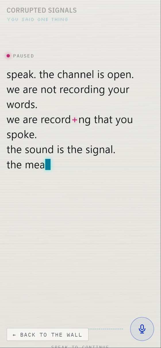 Borrowed Signals — additional mobile work still