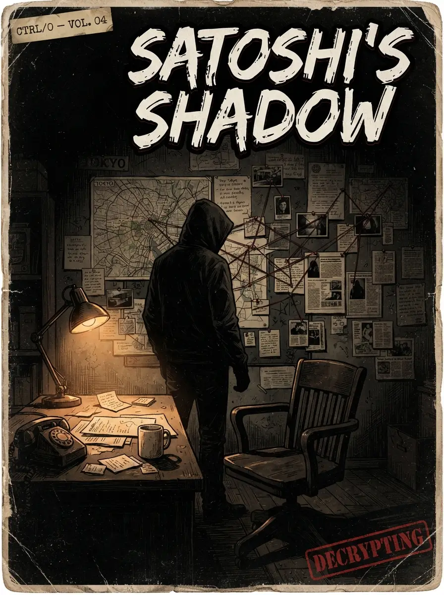Comic cover — Satoshi's Shadow, Vol. 04, currently live